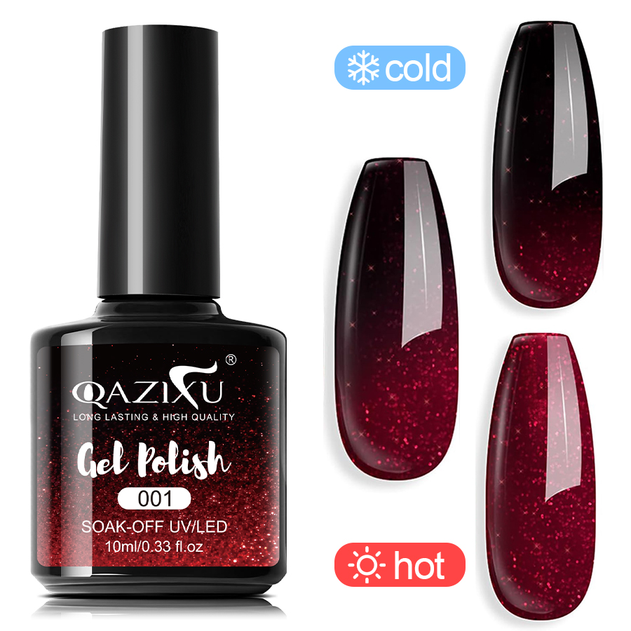 Nail Art Queen - Esmalte de uñas de Gel térmico