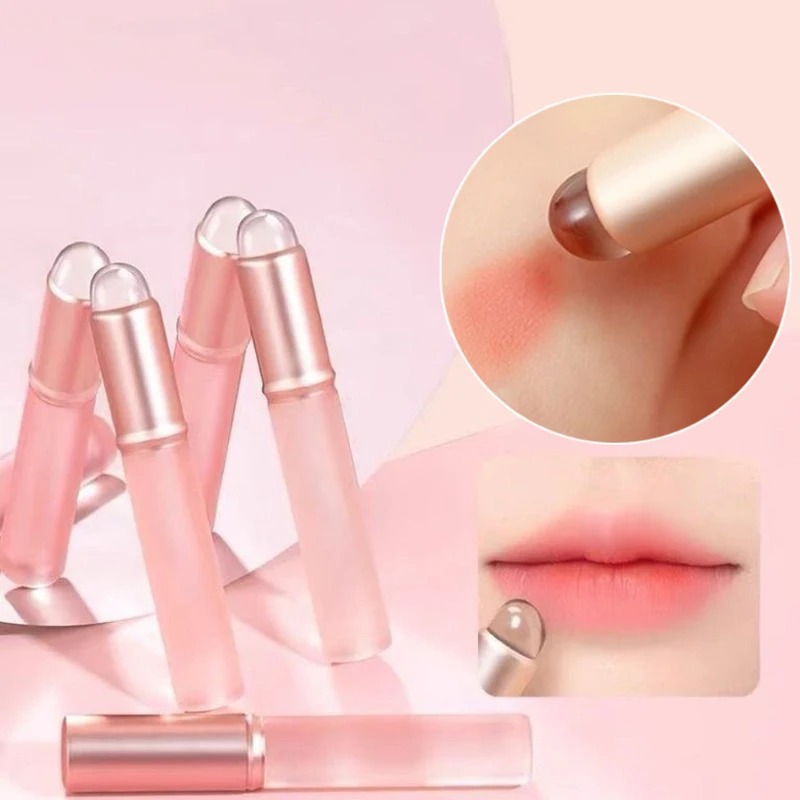 Nail Art Pink Soft - Pincel de silicona rosa para decoración