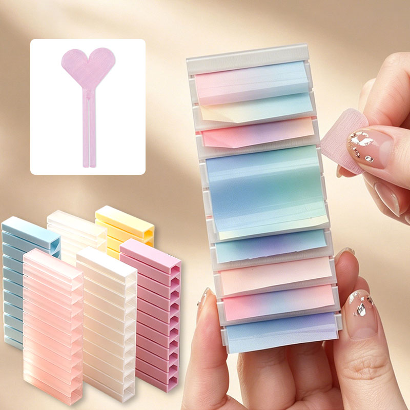 Nail Foil Transfer - Caja de Almacenamiento para 3 Piezas