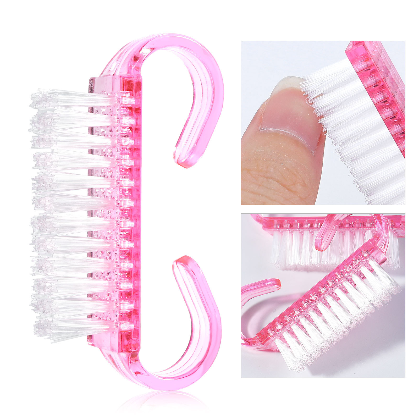 Nail Art Pink Soft - 1/5/20 piezas cepillo acrílico para uñas