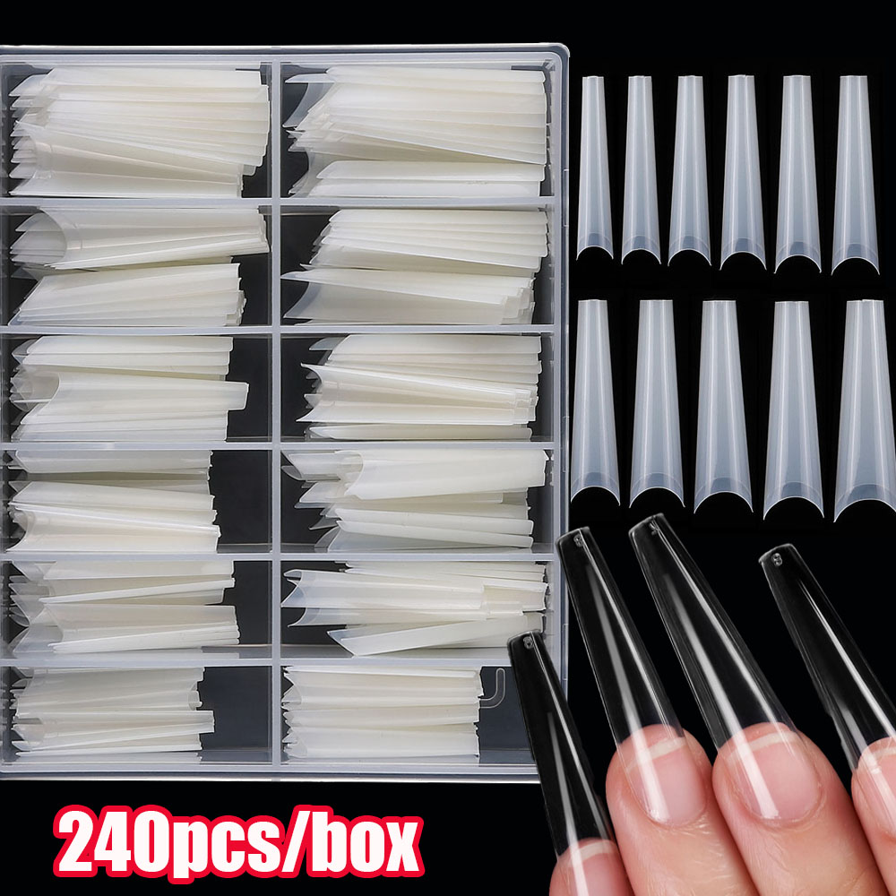 Nail Art Xxl - 240 Uds. Puntas de uñas de