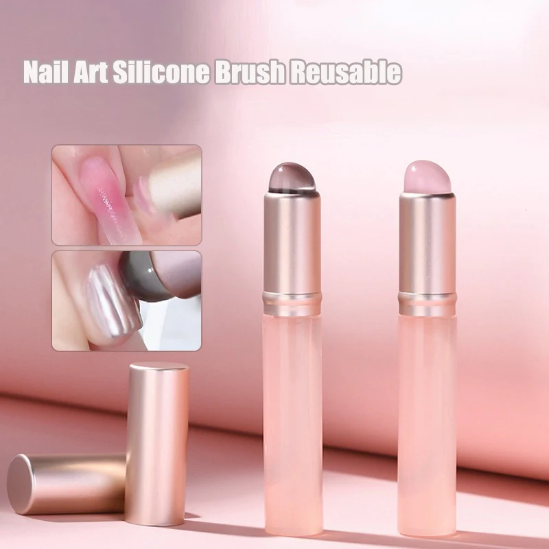 Cepillo de silicona para decor - Nail Art Pink Soft reseña y precio