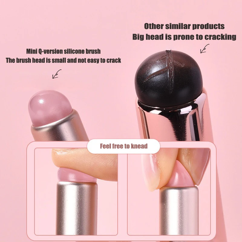Cepillo de silicona para decor - Nail Art Pink Soft reseña y precio