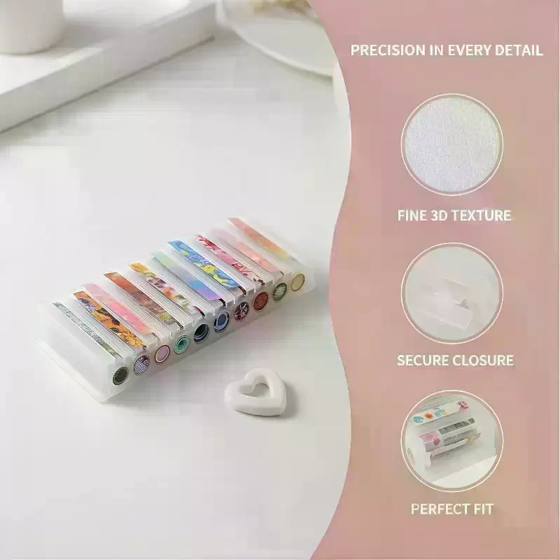 Caja de Almacenamiento para Lá - Nail Foil Transfer reseña y precio