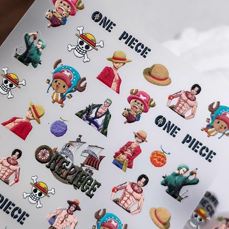 Nuevo mono de una pieza · D ·  - Nail Art Zoro One Piece reseña y precio
