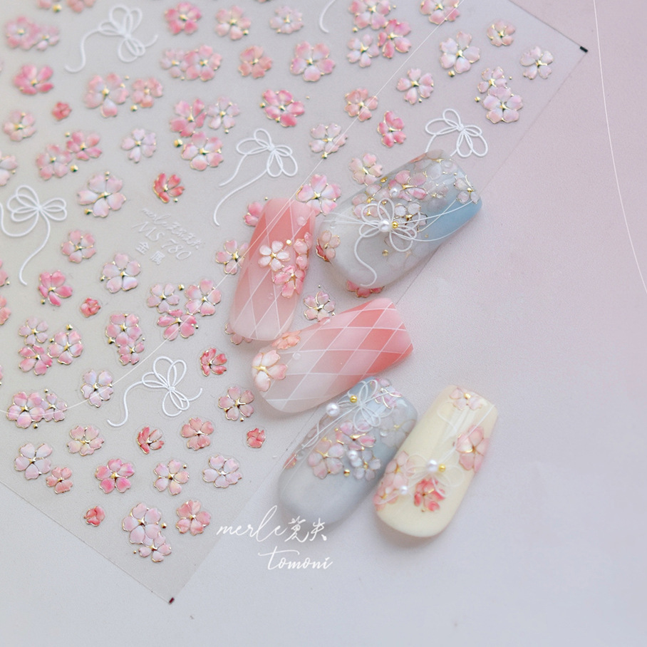 Pegatinas 5D para Uñas con Dis - Nail Art Pink Soft reseña y precio