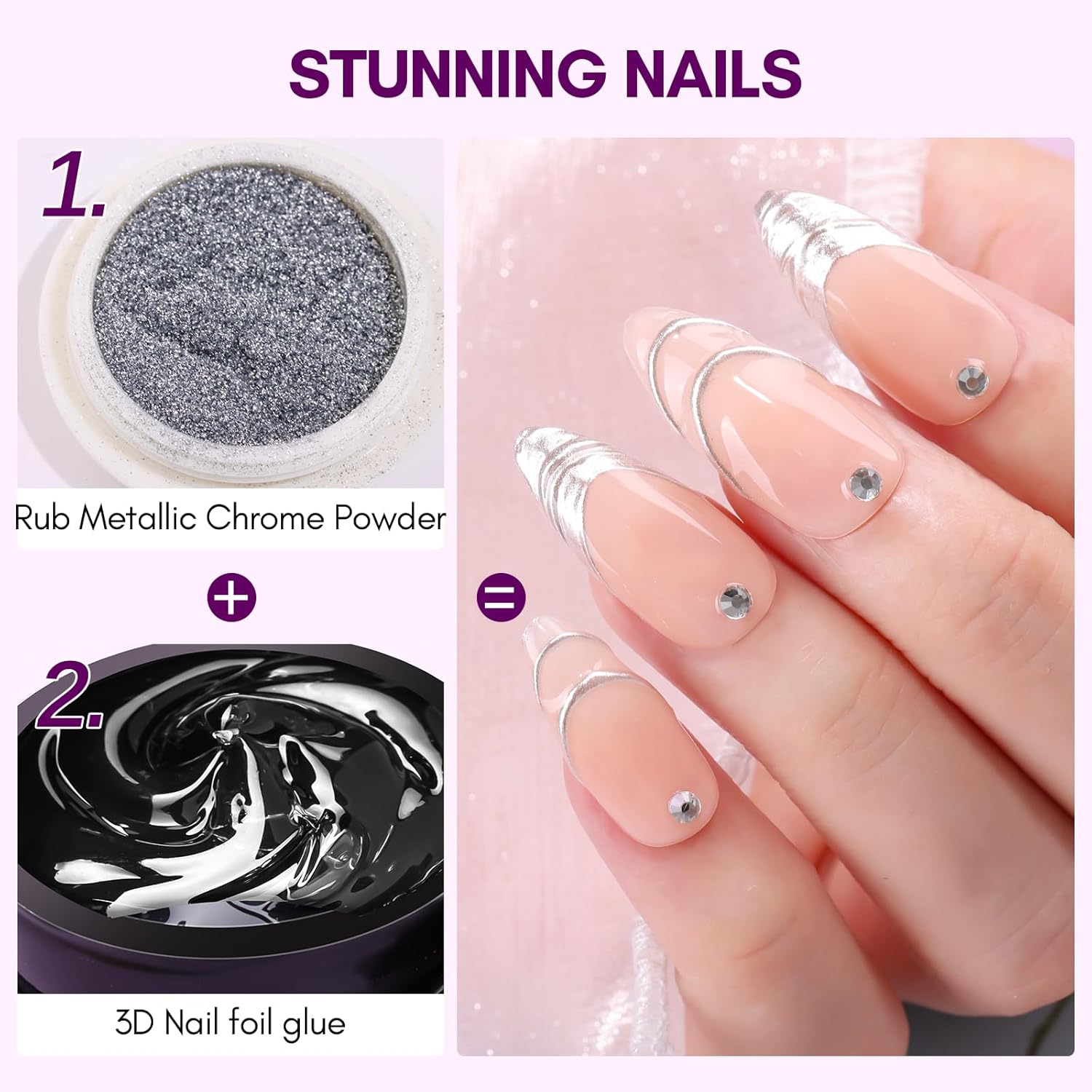 Makartt Gel 3D para Uñas 8ml,  - Nail Foil Transfer reseña y precio