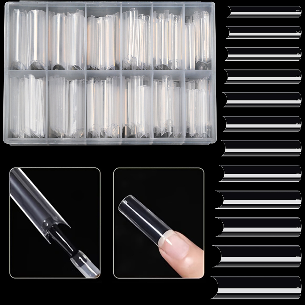 240 Uñas Postizas Cuadradas La - Nail Art Xxl reseña y precio