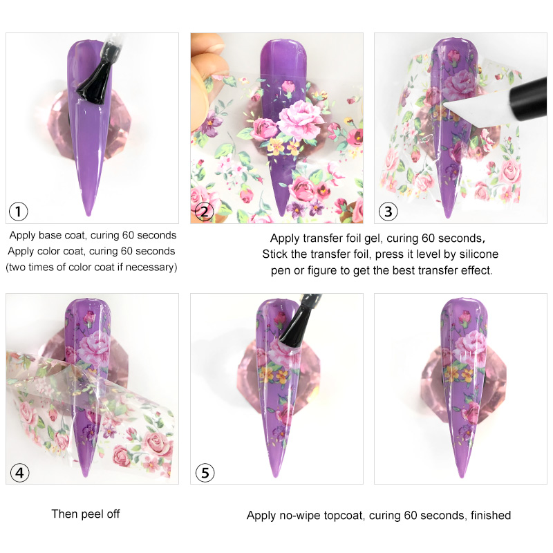 Venalisa, 7,5 ml, lámina de tr - Nail Foil Transfer reseña y precio