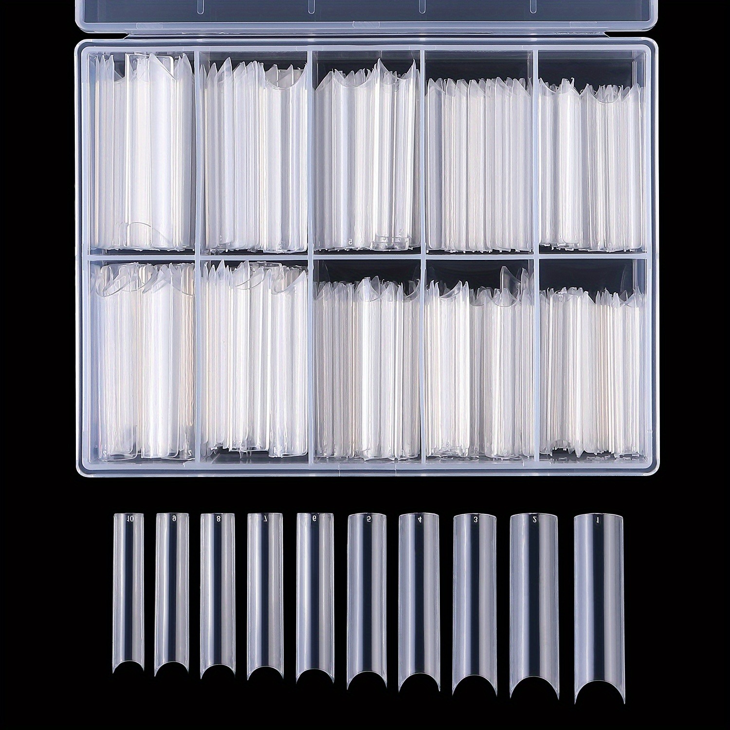 100,120,200,240 Uds XXL puntas - Nail Art Xxl reseña y precio
