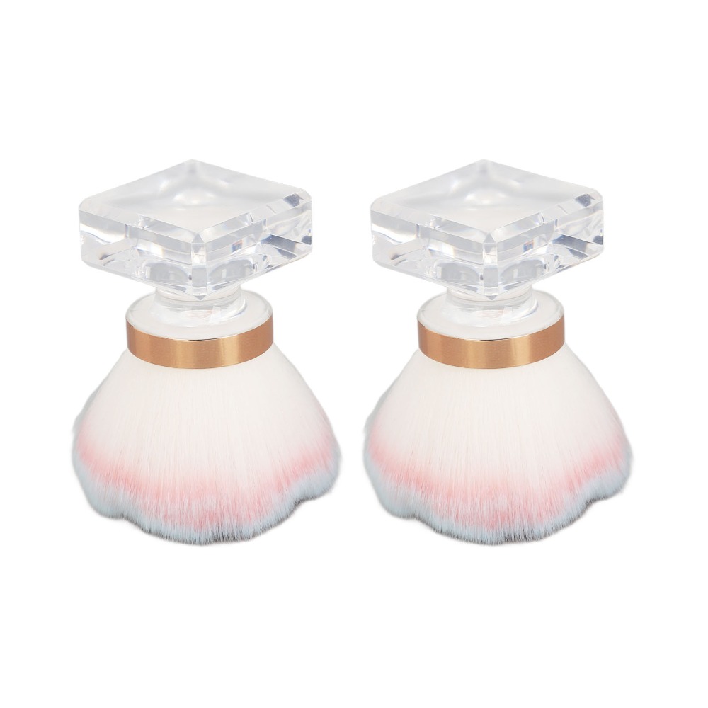 2 cepillos rosas de cerdas sua - Nail Art Pink Soft reseña y precio