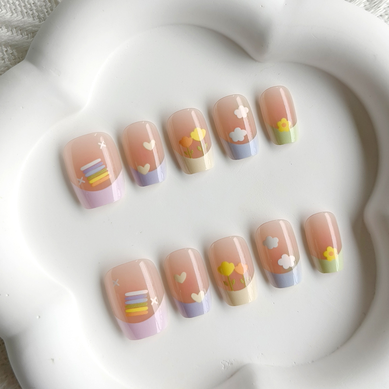 10 Uds. Pegatinas de Uñas Post - Nail Art Y2K reseña y precio