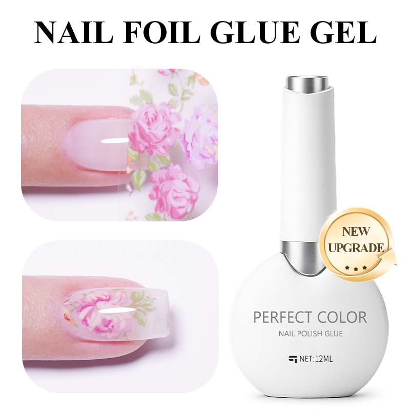 PERFECT COLOR Gel Adhesivo par - Nail Foil Transfer reseña y precio