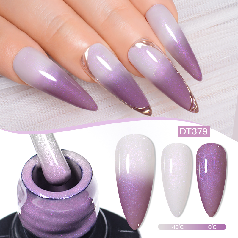 MEET ACROSS 7ml Auroras Gel té - Nail Art Queen reseña y precio