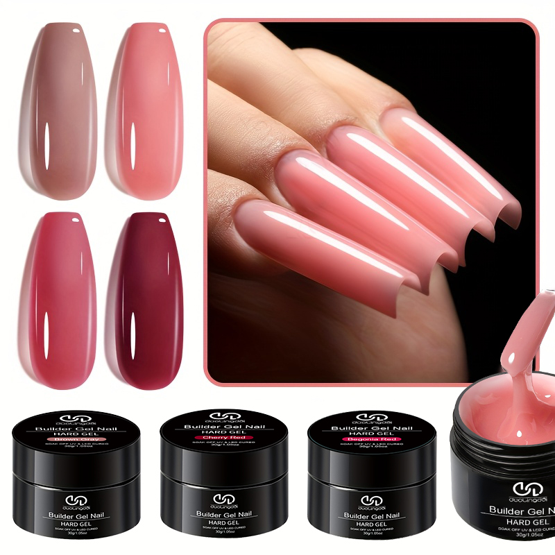 Gel de uñas acrílico para exte - Nail Art Pink Soft reseña y precio