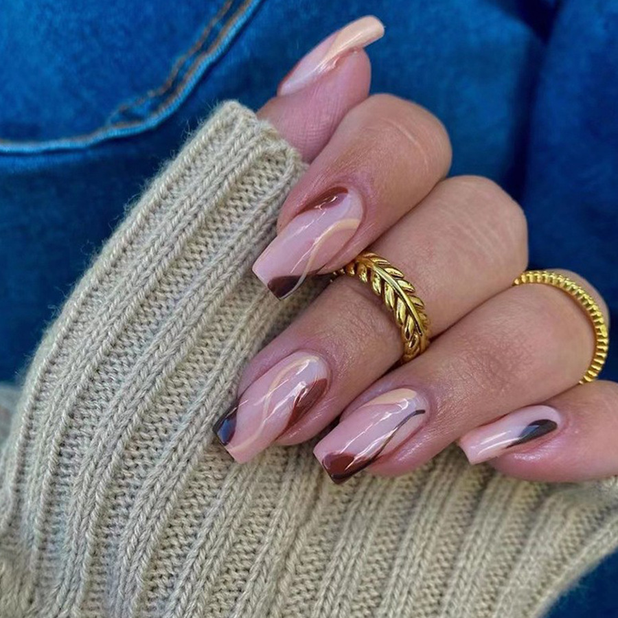 Uñas postizas cortas y mediana - Nail Art Y2K reseña y precio