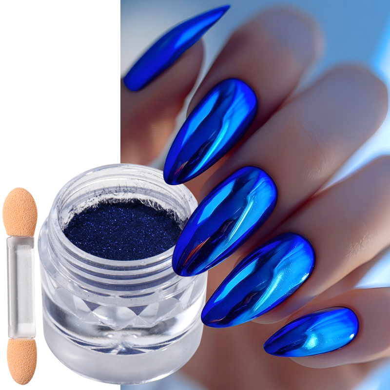 Polvo de Uñas con Efecto Espej - Nail Art Queen reseña y precio