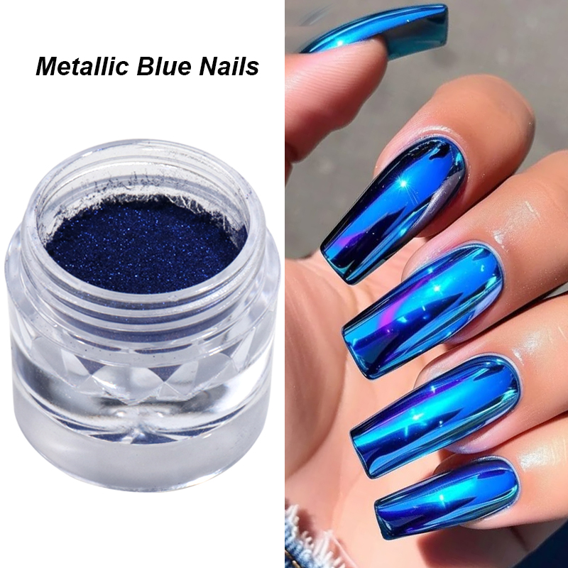 Polvo de Uñas con Efecto Espej - Nail Art Queen reseña y precio