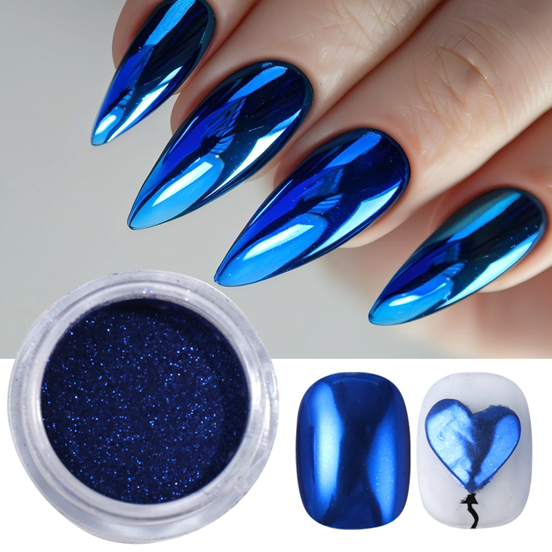 Polvo de Uñas con Efecto Espej - Nail Art Queen reseña y precio